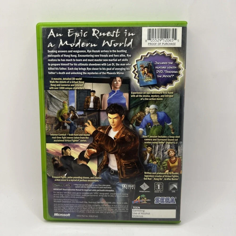 Shenmue 2 - Microsoft Xbox